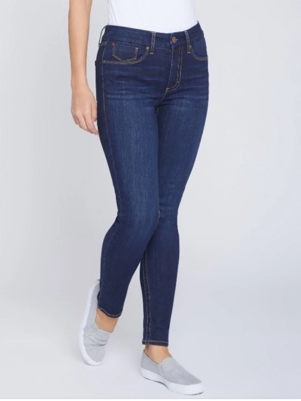 Seven Tummyless High-Rise Skinny Jeans size 16 - Picture 3 of 9